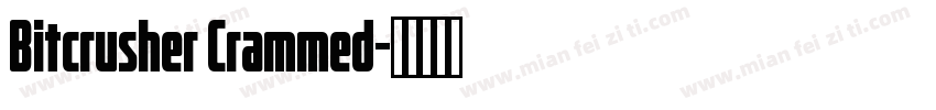 Bitcrusher Crammed字体转换